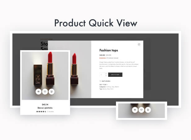 ecommerce  shop Wordpress template image