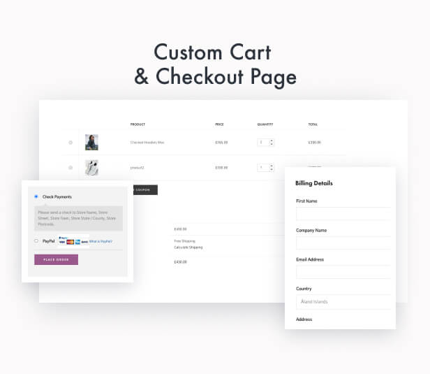 ecommerce  shop Wordpress template image